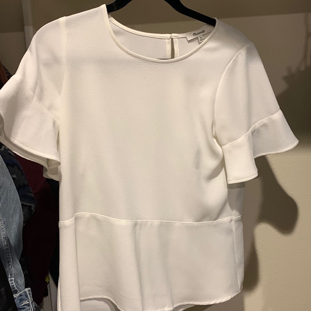 White Madewell blouse